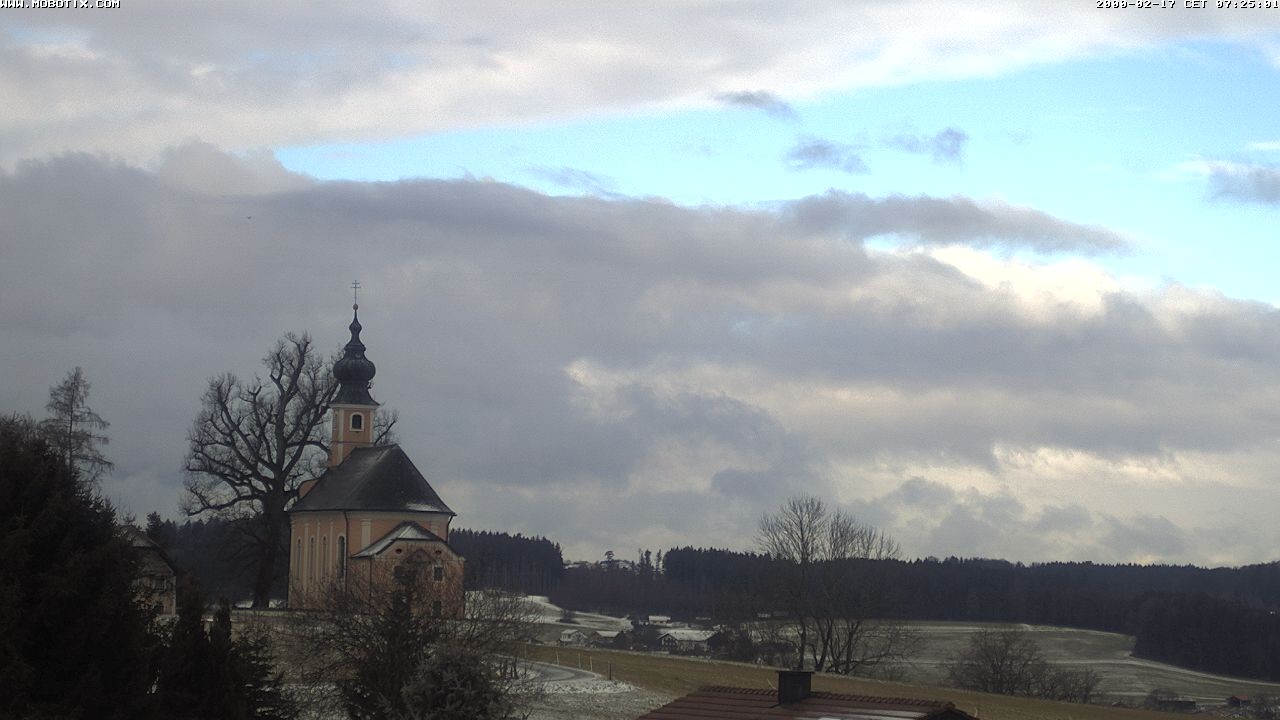 Archiv Foto Webcam Wallfahrtskirche Maria Mühlberg am Waginger See