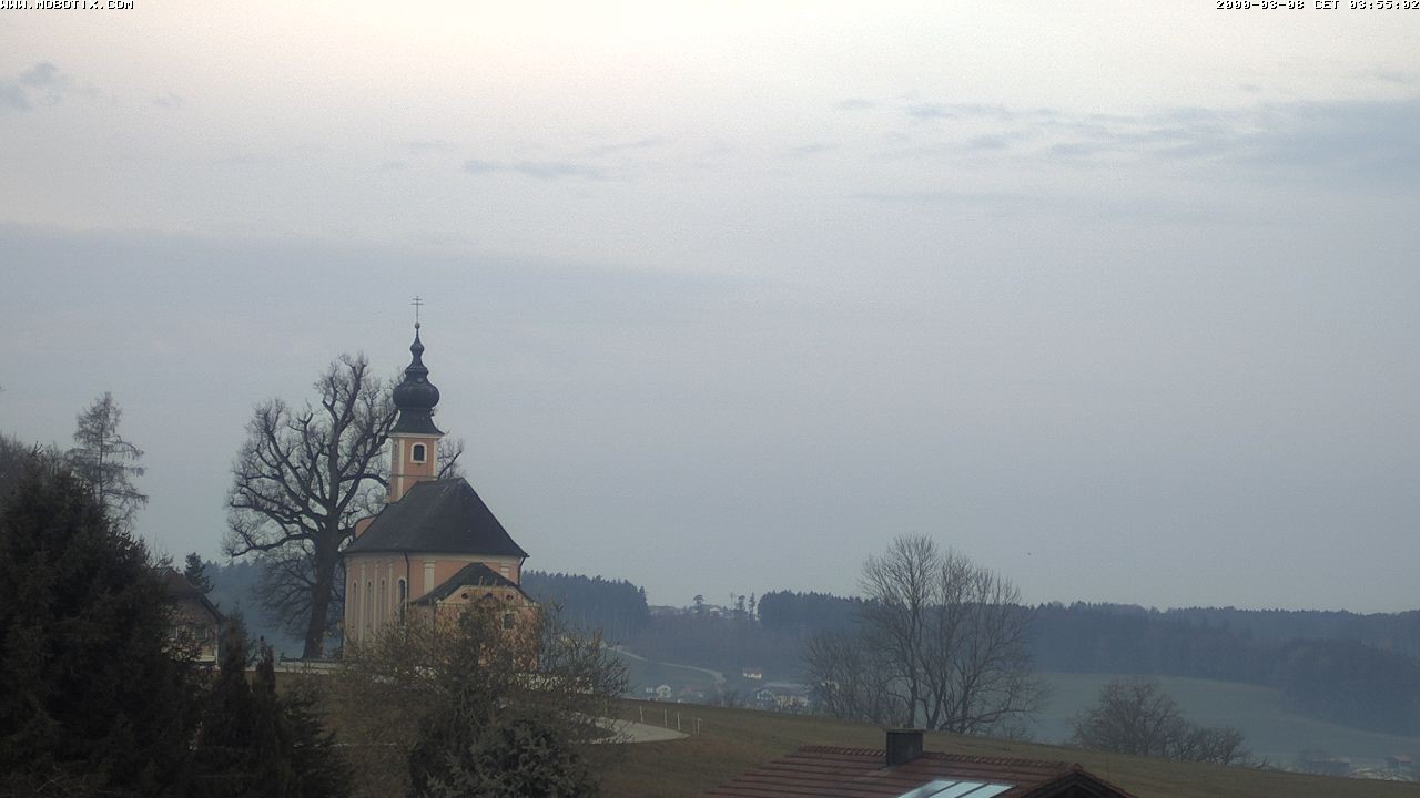 Archiv Foto Webcam Wallfahrtskirche Maria Mühlberg am Waginger See