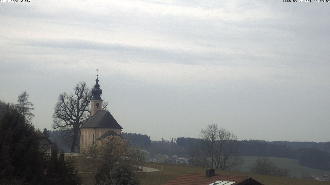 Archiv Foto Webcam Wallfahrtskirche Maria Mühlberg am Waginger See