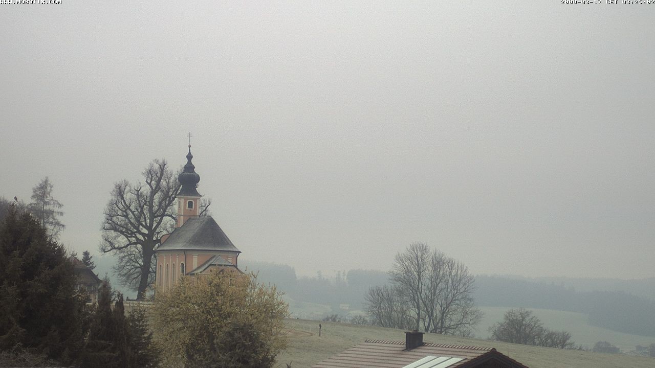 Archiv Foto Webcam Wallfahrtskirche Maria Mühlberg am Waginger See