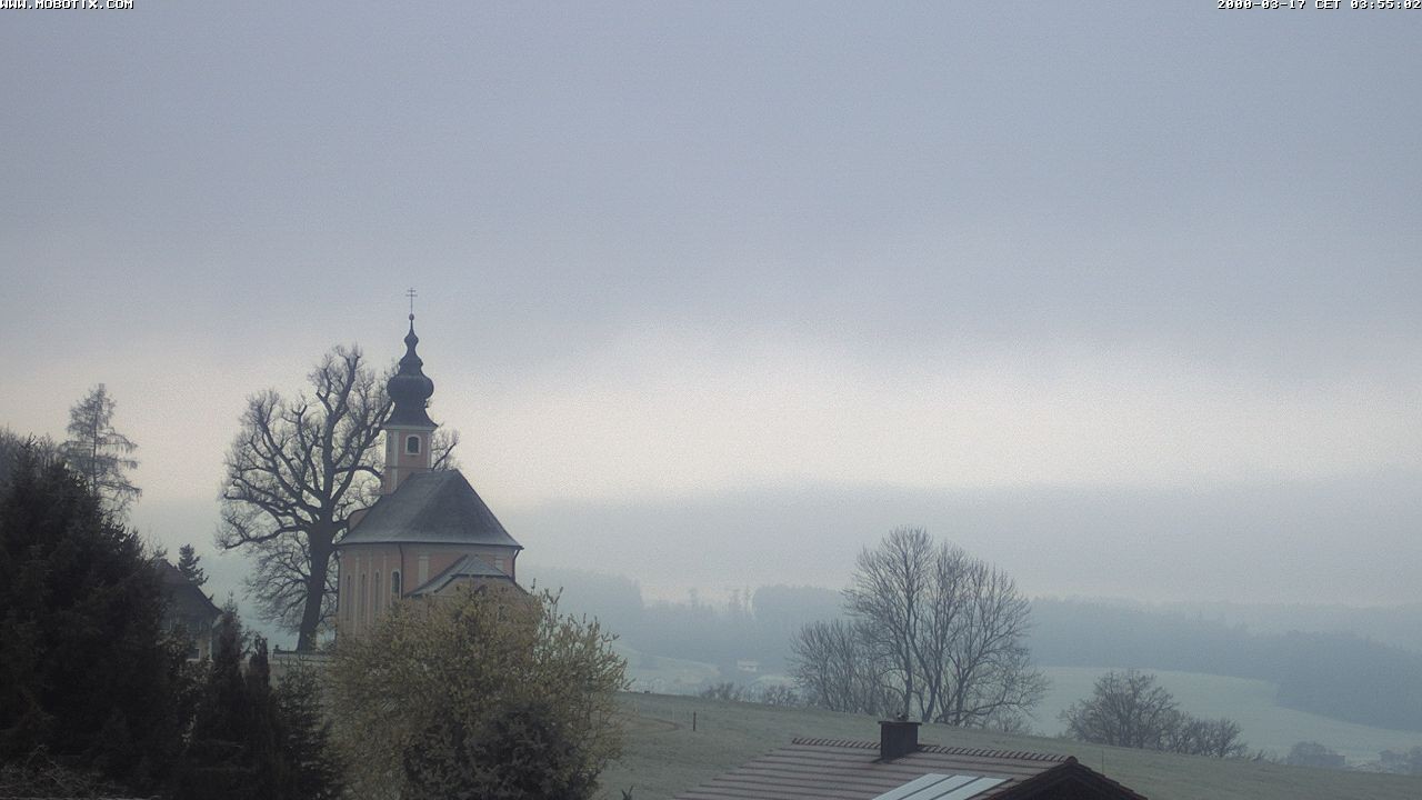 Archiv Foto Webcam Wallfahrtskirche Maria Mühlberg am Waginger See