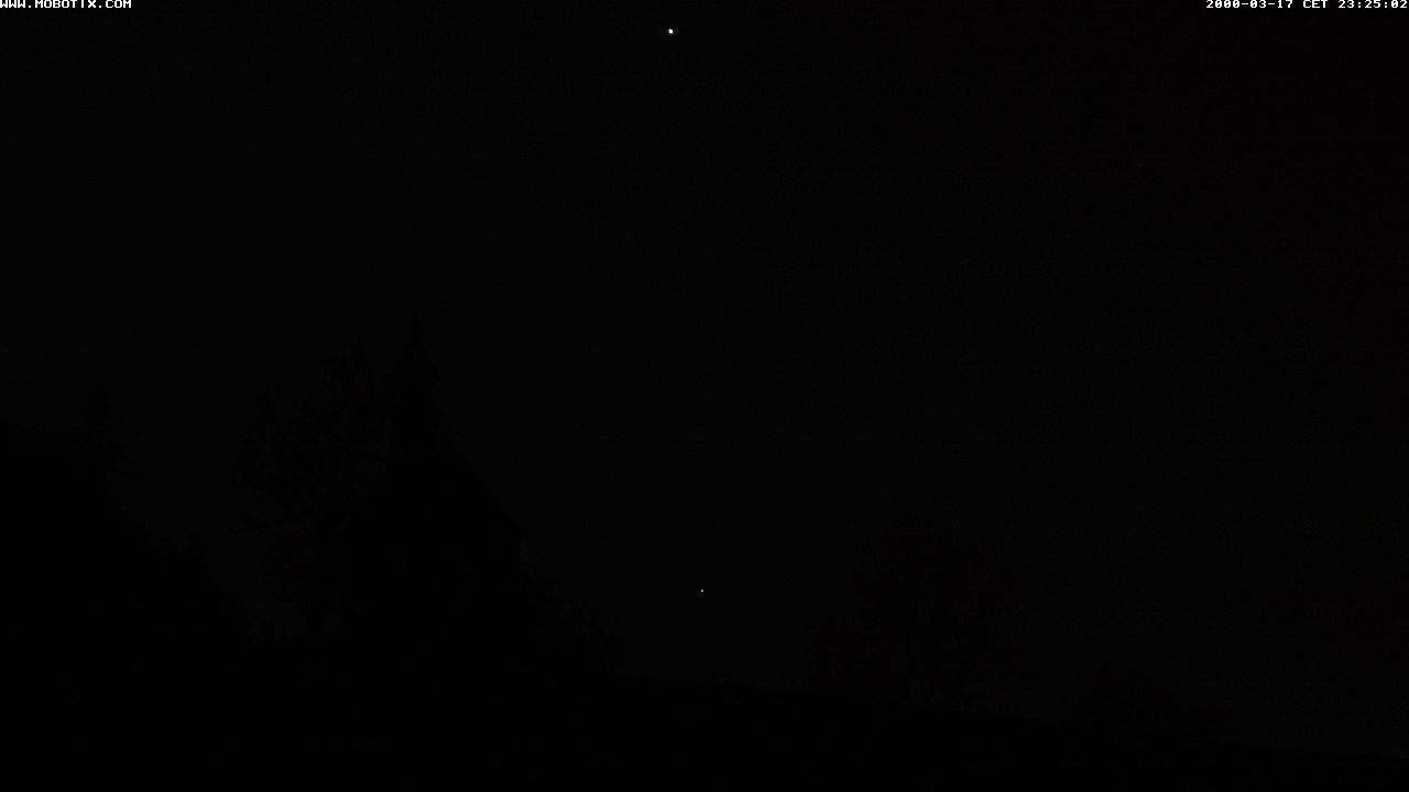 Archived image Webcam Waging: Church of Pilgrimage Maria Mühlberg