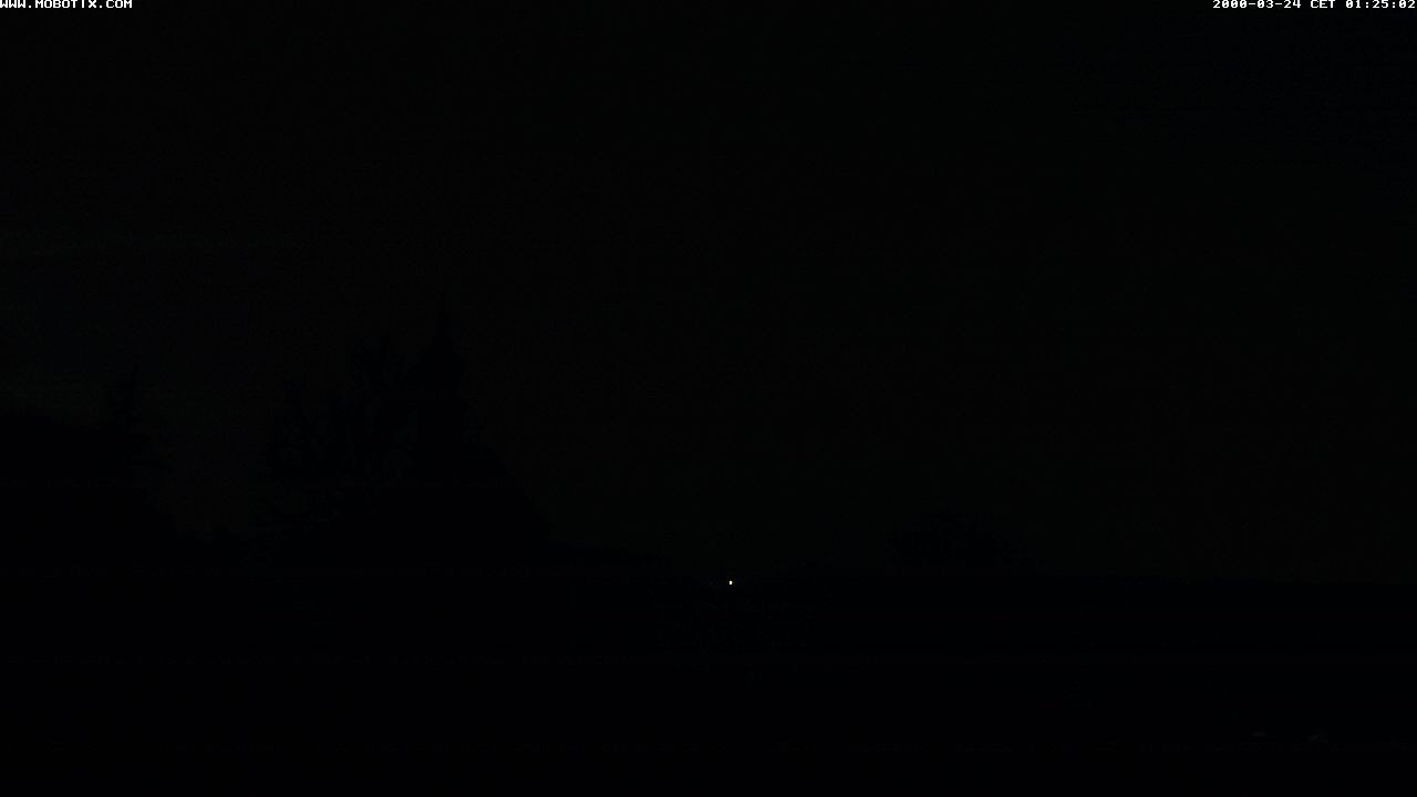 Archived image Webcam Waging: Church of Pilgrimage Maria Mühlberg