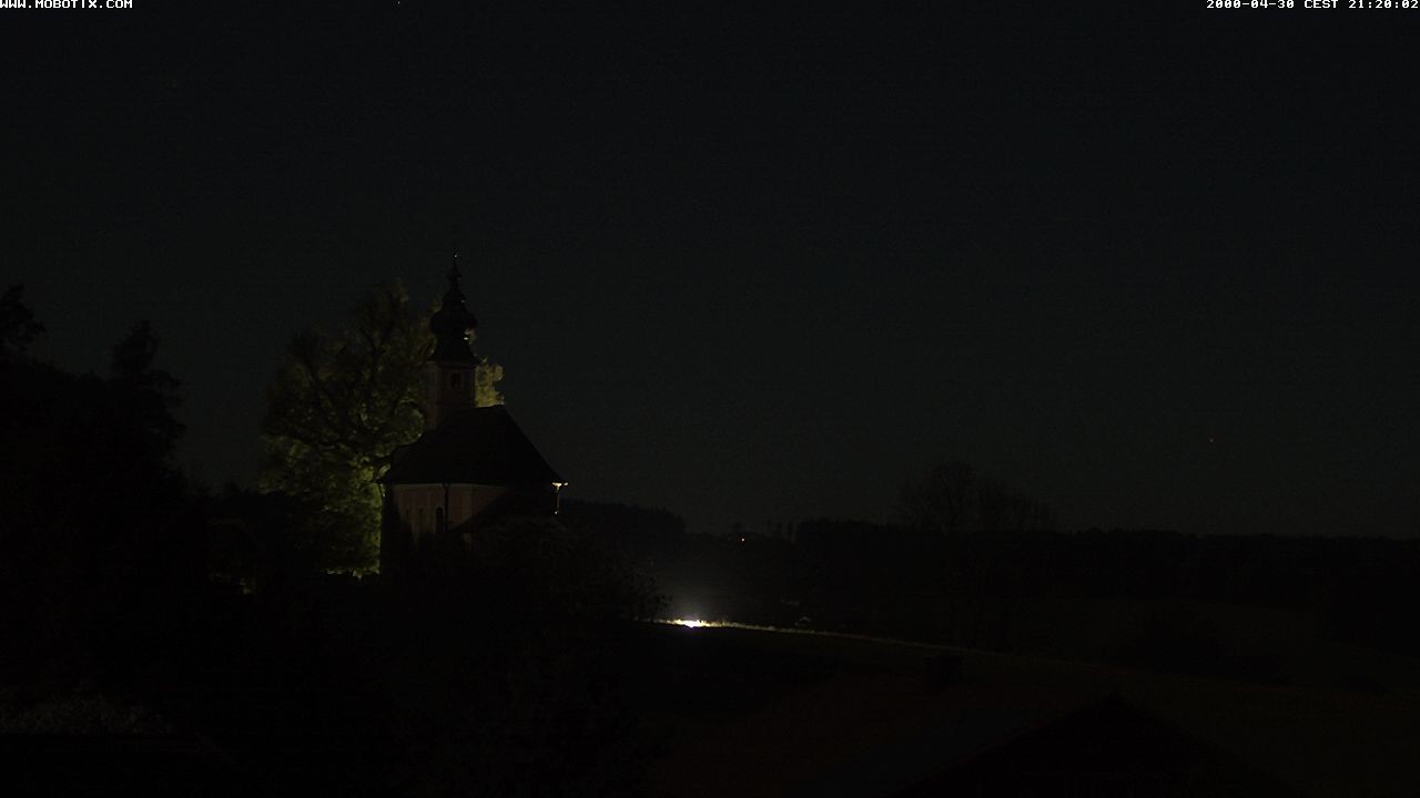 Archiv Foto Webcam Wallfahrtskirche Maria Mühlberg am Waginger See