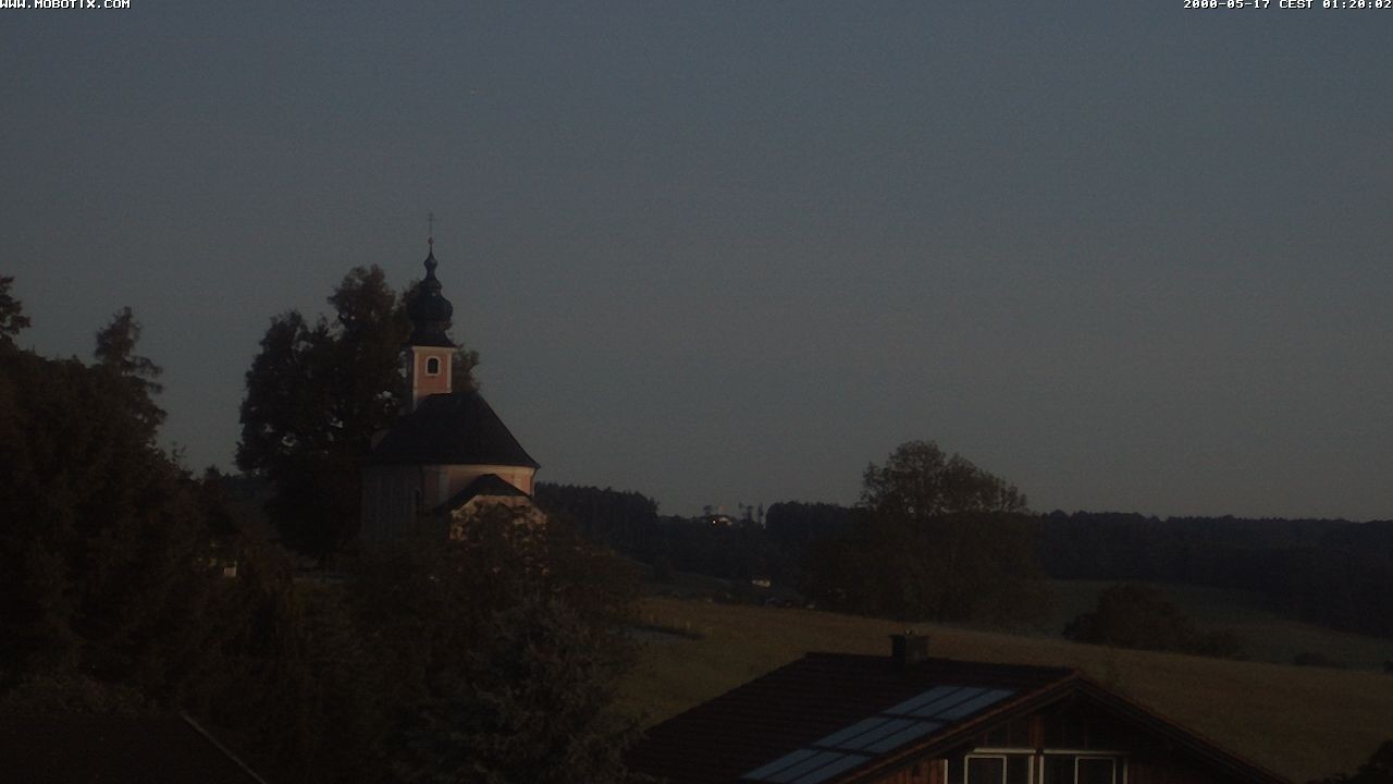 Archiv Foto Webcam Wallfahrtskirche Maria Mühlberg am Waginger See