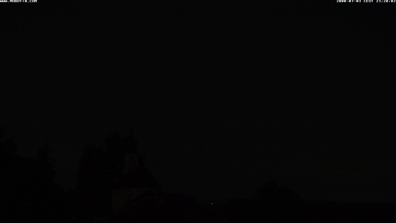 Archiv Foto Webcam Wallfahrtskirche Maria Mühlberg am Waginger See