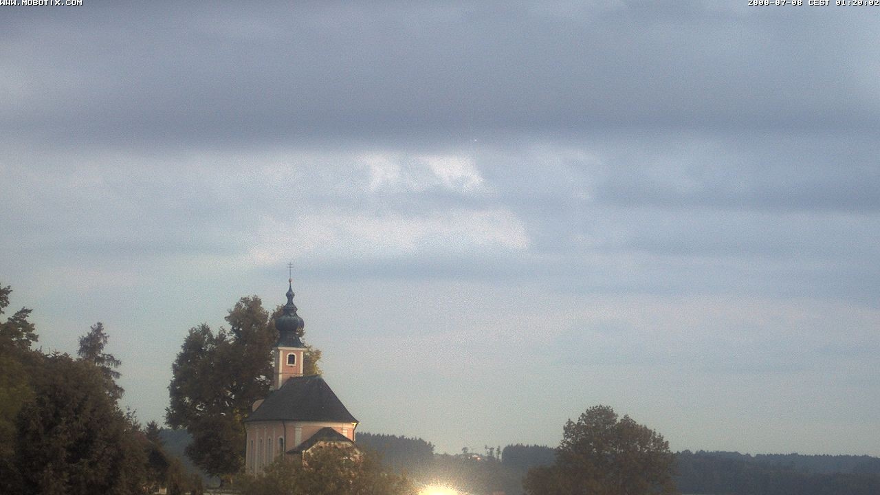 Archiv Foto Webcam Wallfahrtskirche Maria Mühlberg am Waginger See