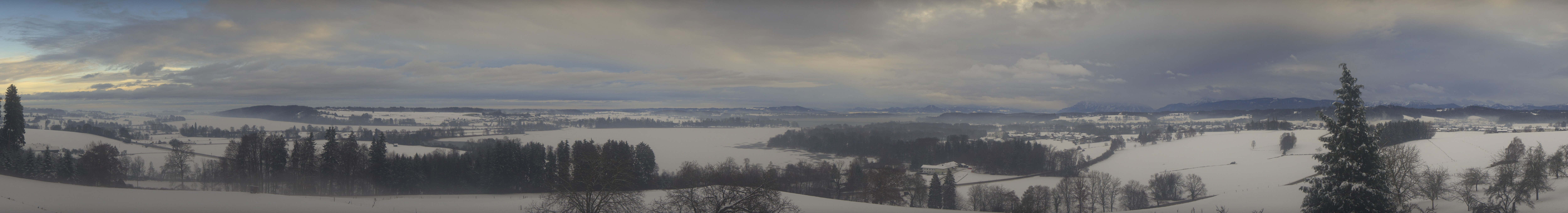 Archiv Foto Webcam Panoramablick auf Waginger und Tachinger See