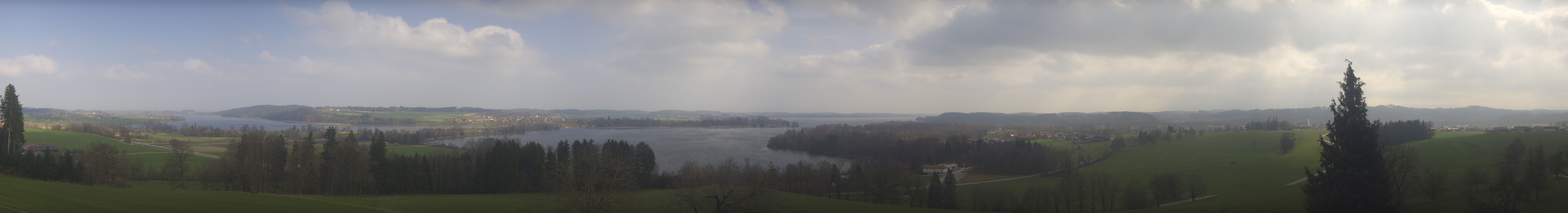 Archived image Webcam Panoramic View Waginger See