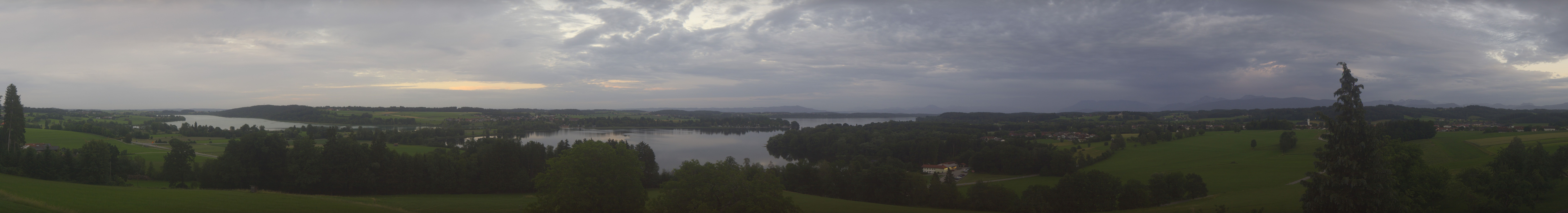 Archived image Webcam Panoramic View Waginger See