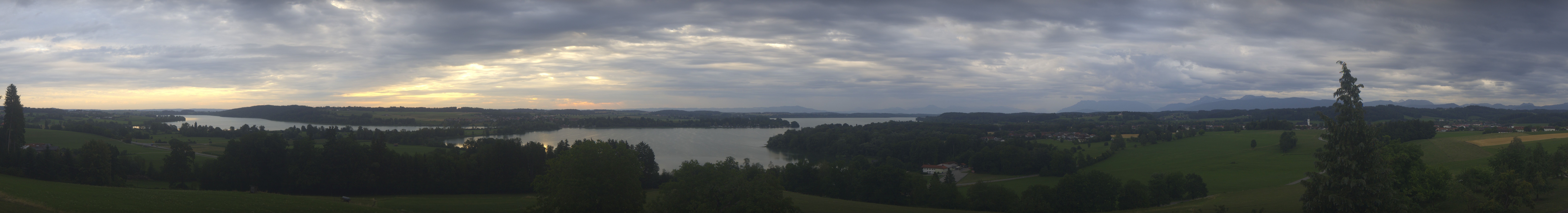 Archived image Webcam Panoramic View Waginger See