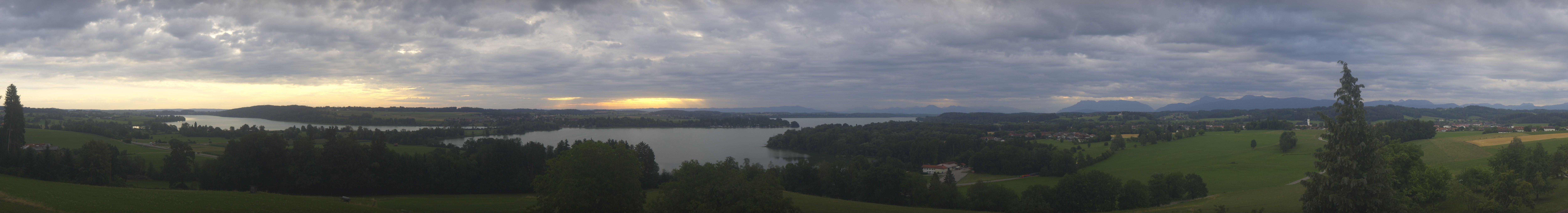 Archived image Webcam Panoramic View Waginger See