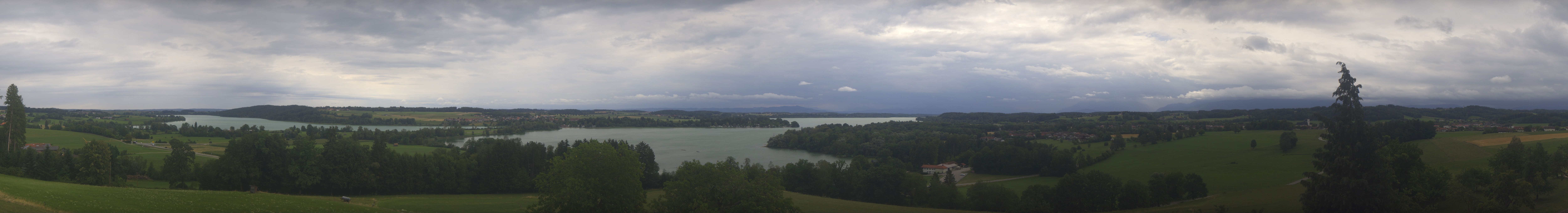 Archived image Webcam Panoramic View Waginger See