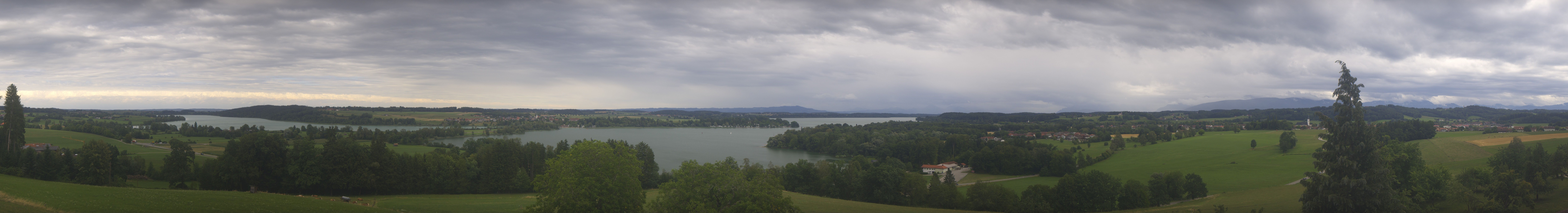 Archived image Webcam Panoramic View Waginger See