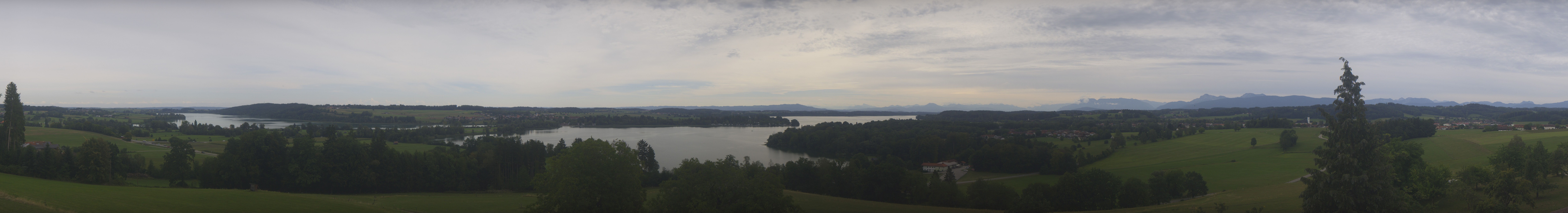 Archived image Webcam Panoramic View Waginger See