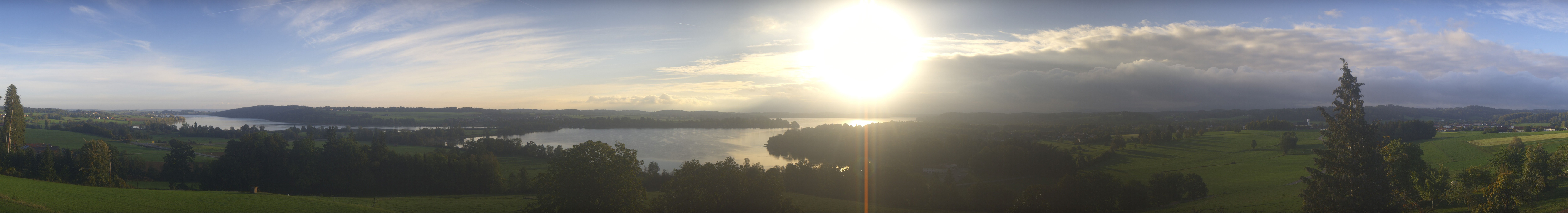 Archived image Webcam Panoramic View Waginger See