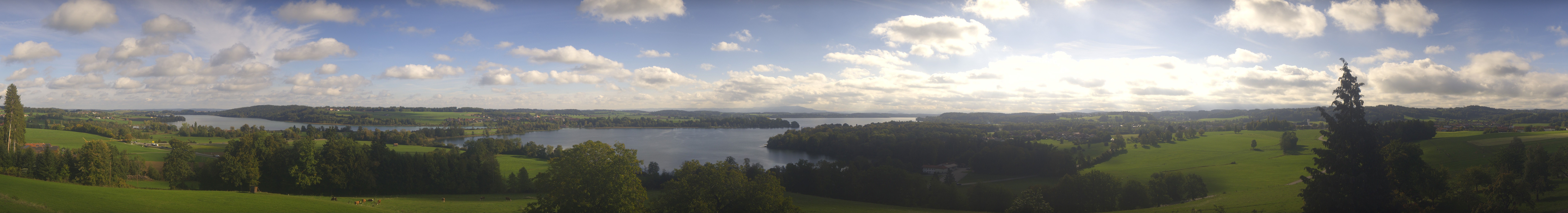 Archived image Webcam Panoramic View Waginger See