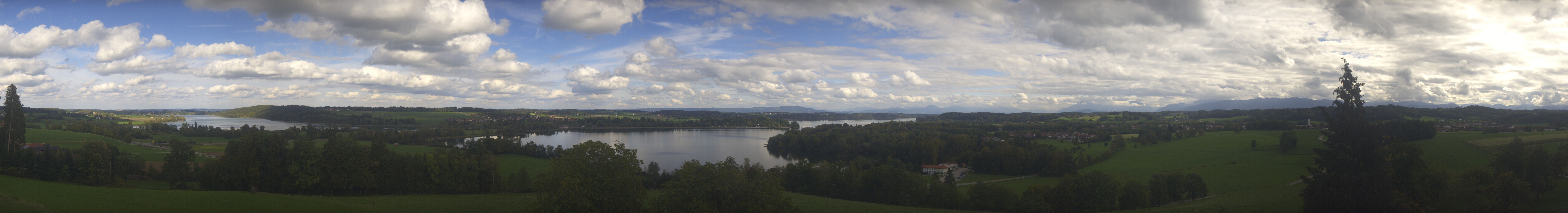Archived image Webcam Panoramic View Waginger See