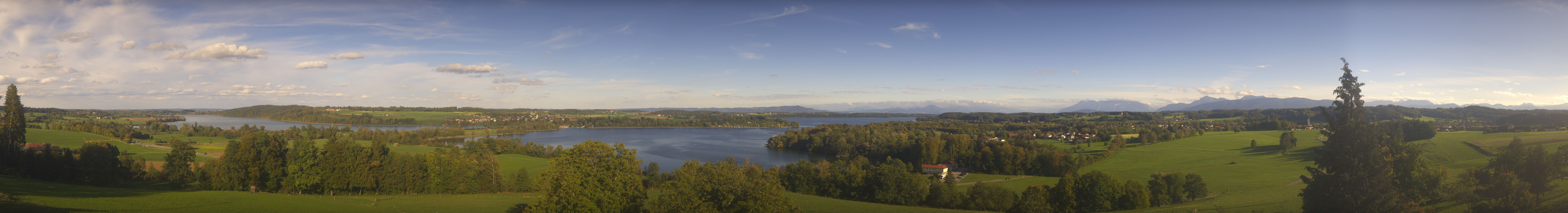 Archived image Webcam Panoramic View Waginger See