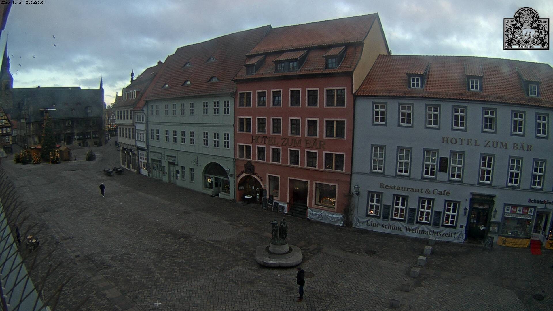 Archiv Foto Webcam Marktplatz Quedlinburg