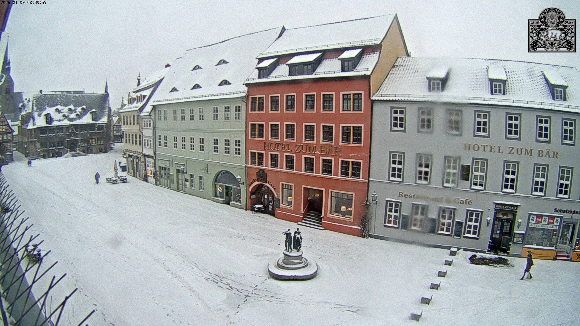 Archiv Foto Webcam Marktplatz Quedlinburg