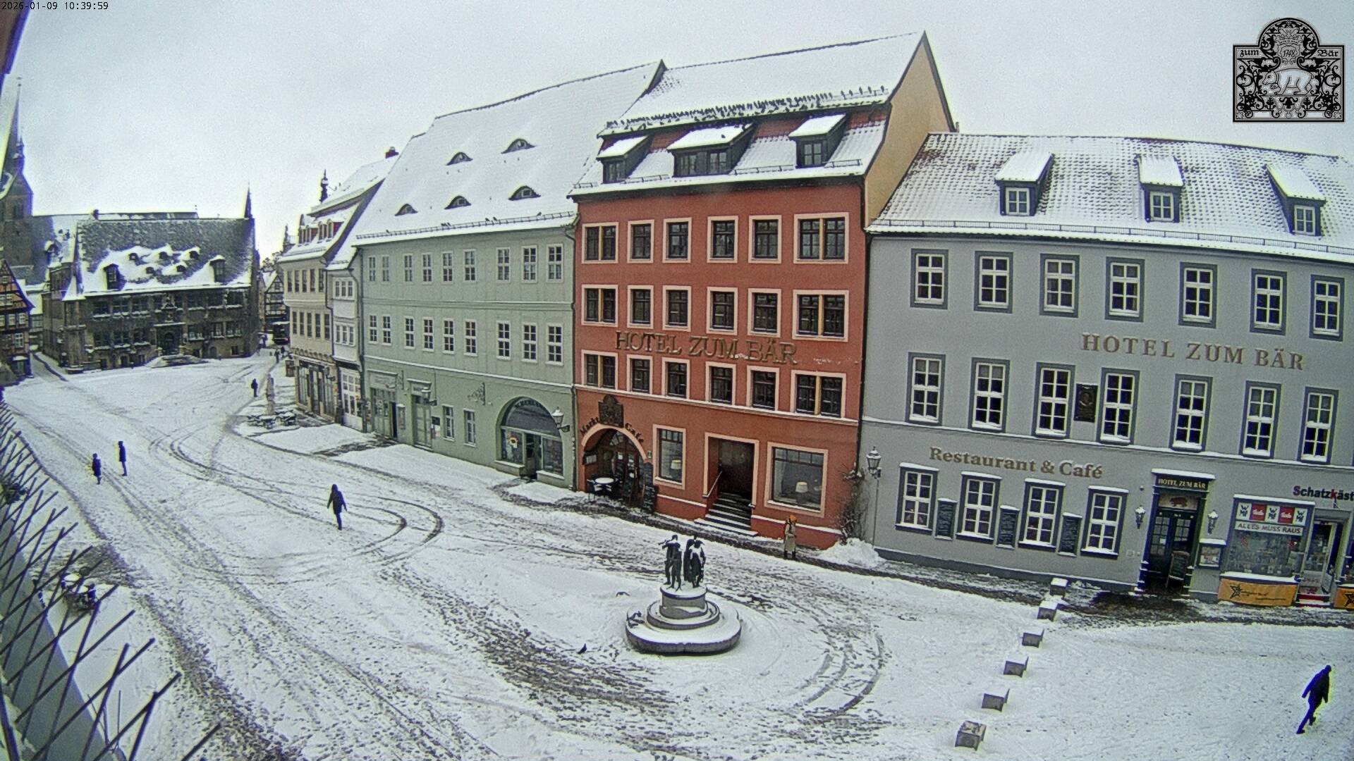 Archiv Foto Webcam Marktplatz Quedlinburg