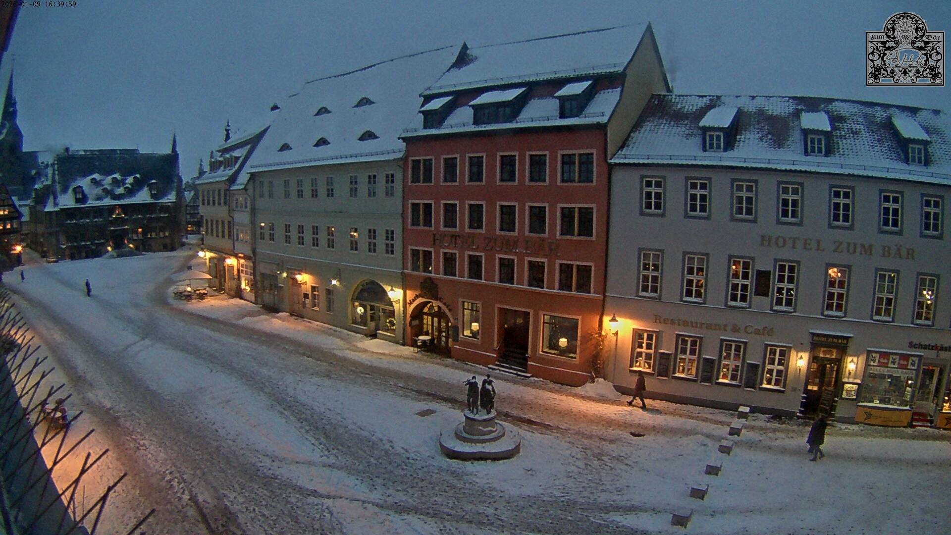 Archiv Foto Webcam Marktplatz Quedlinburg