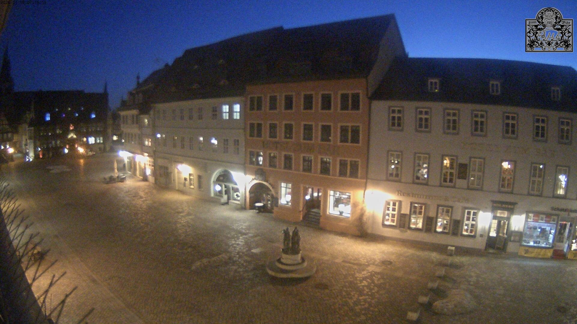 Archiv Foto Webcam Marktplatz Quedlinburg