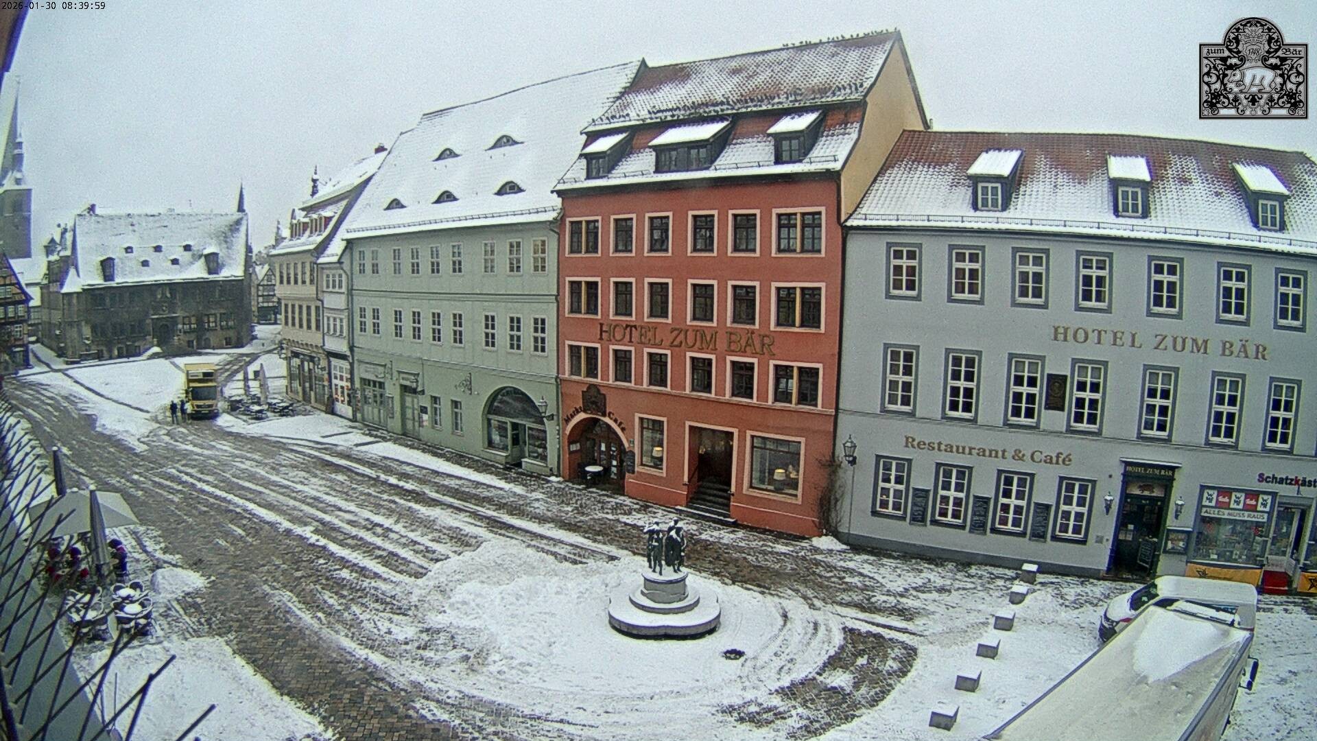 Archiv Foto Webcam Marktplatz Quedlinburg