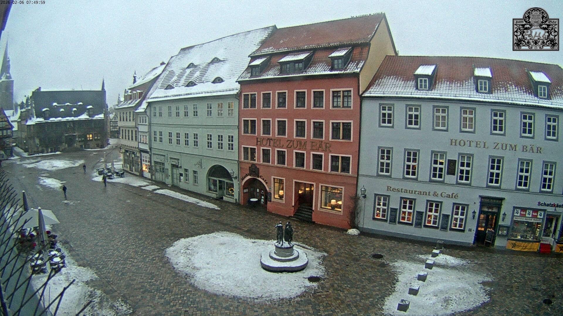 Archiv Foto Webcam Marktplatz Quedlinburg