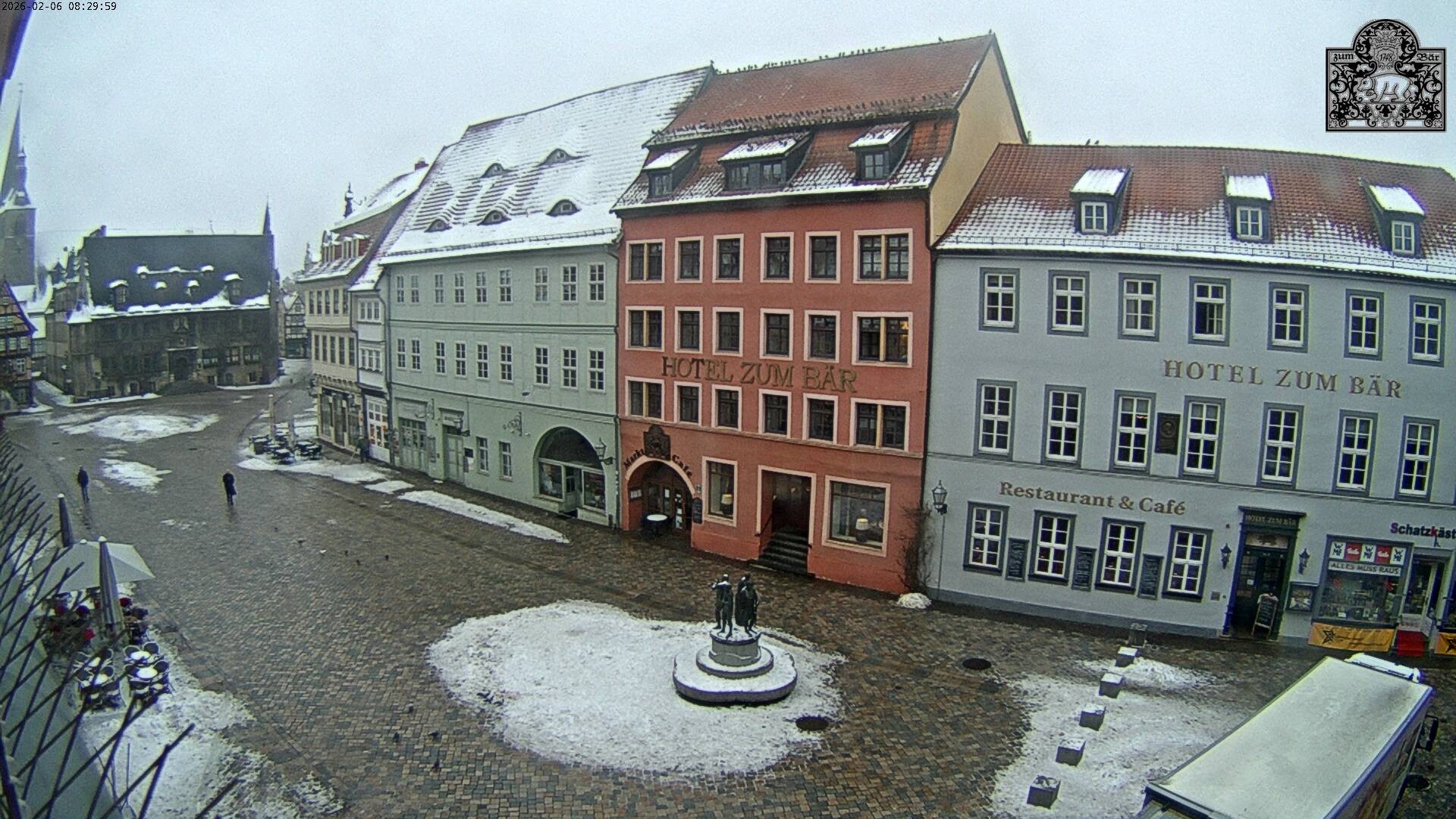 Archiv Foto Webcam Marktplatz Quedlinburg