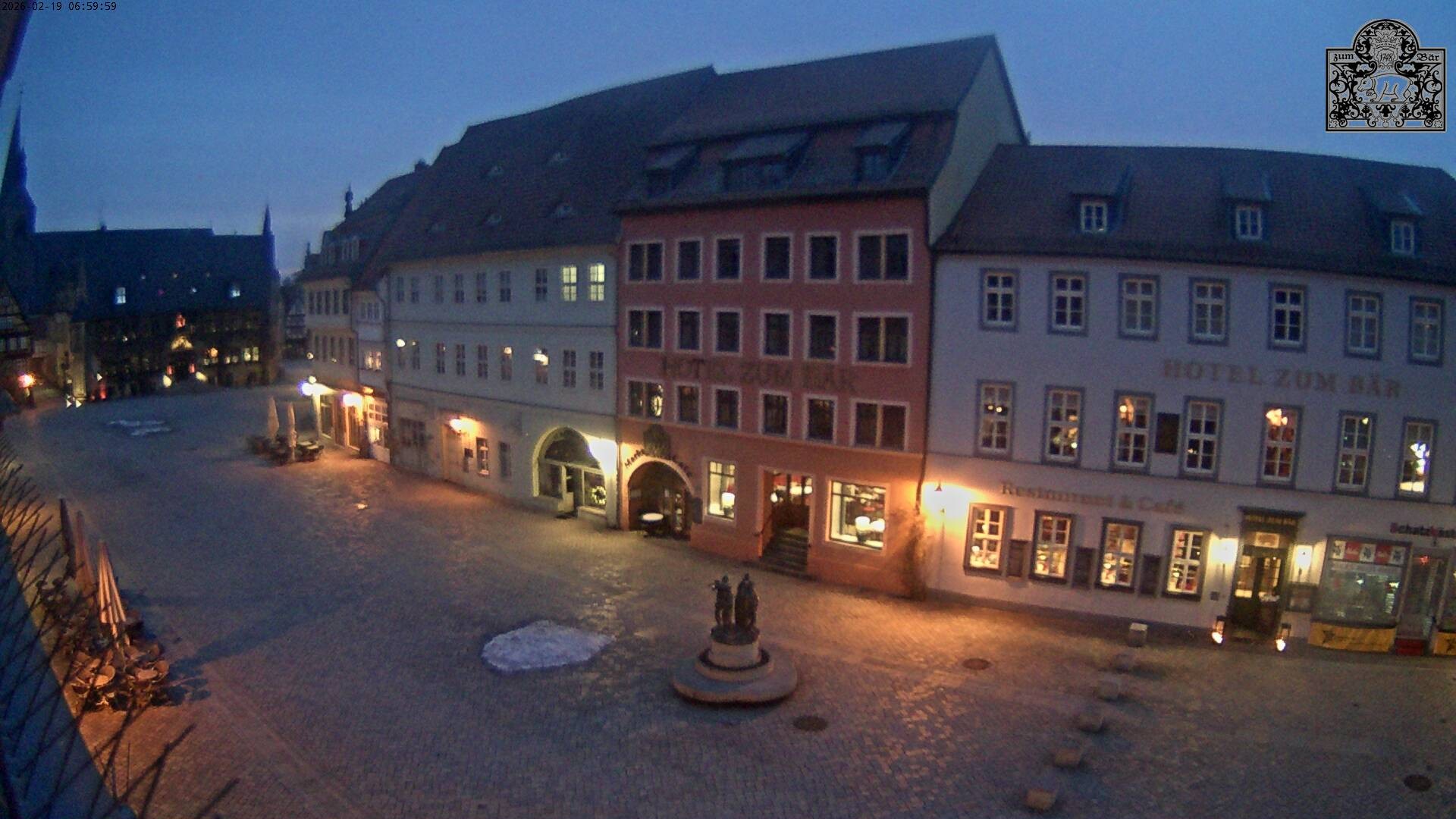 Archiv Foto Webcam Marktplatz Quedlinburg