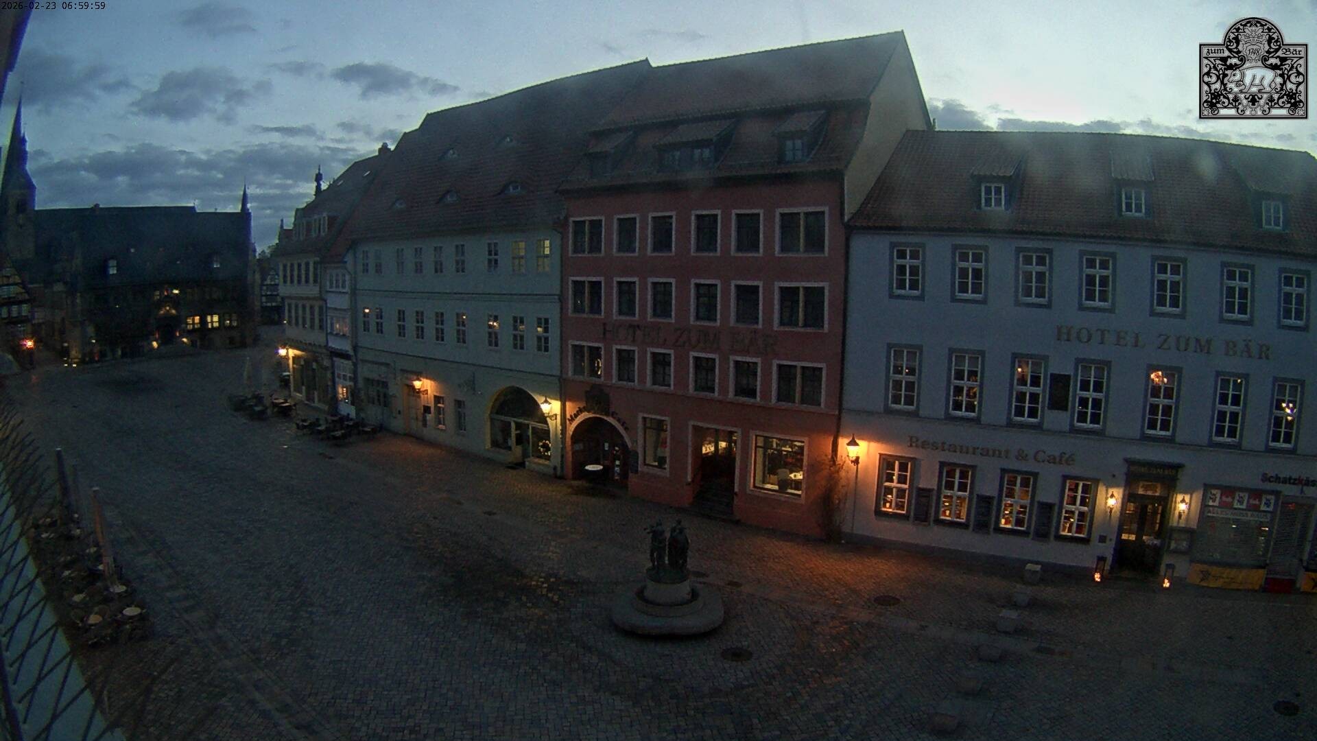 Archiv Foto Webcam Marktplatz Quedlinburg