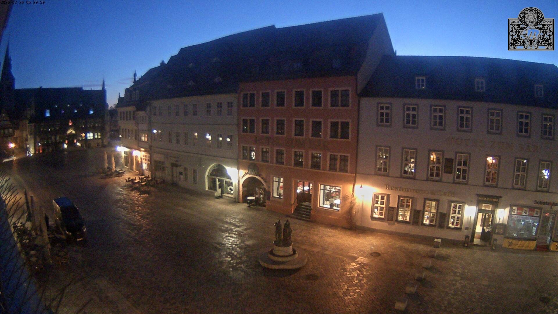 Archived image Webcam Quedlinburg: Market Place