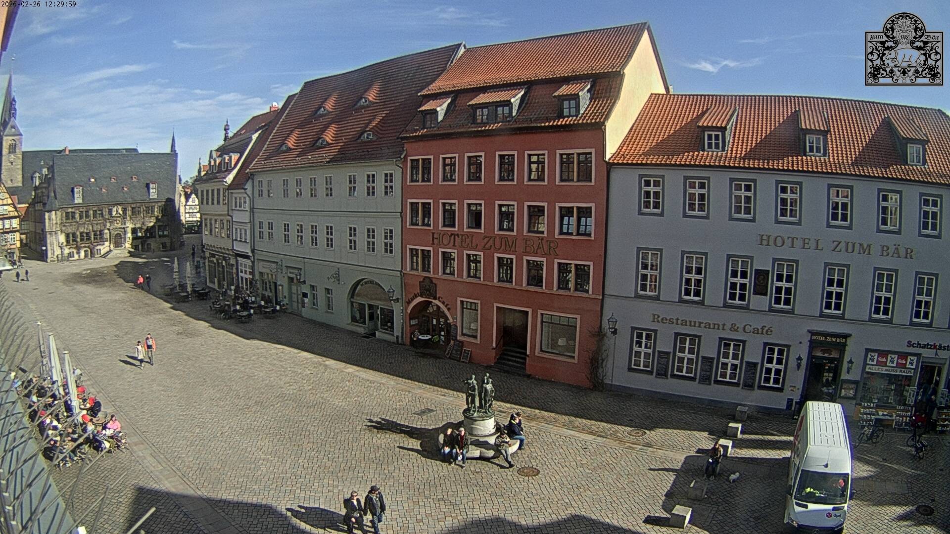 Archived image Webcam Quedlinburg: Market Place