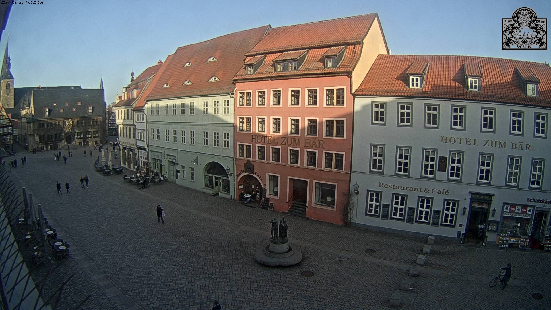 Archived image Webcam Quedlinburg: Market Place