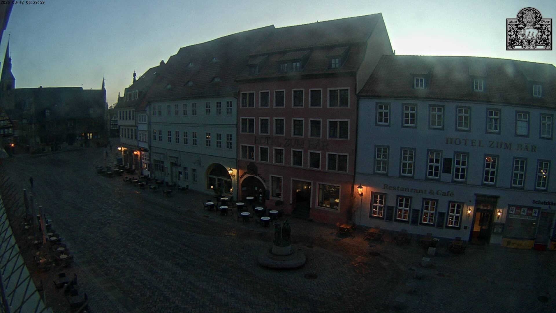 Archiv Foto Webcam Marktplatz Quedlinburg