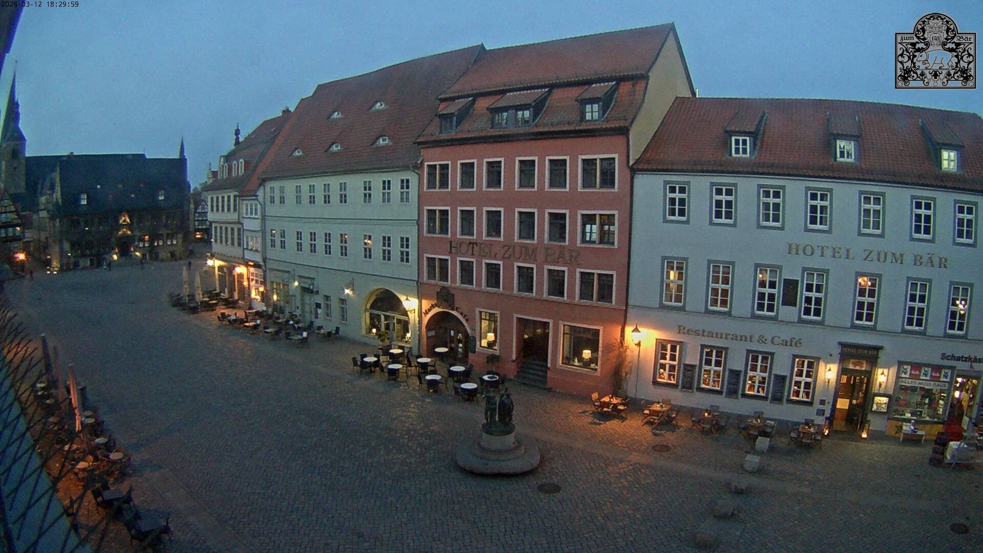 Archiv Foto Webcam Marktplatz Quedlinburg