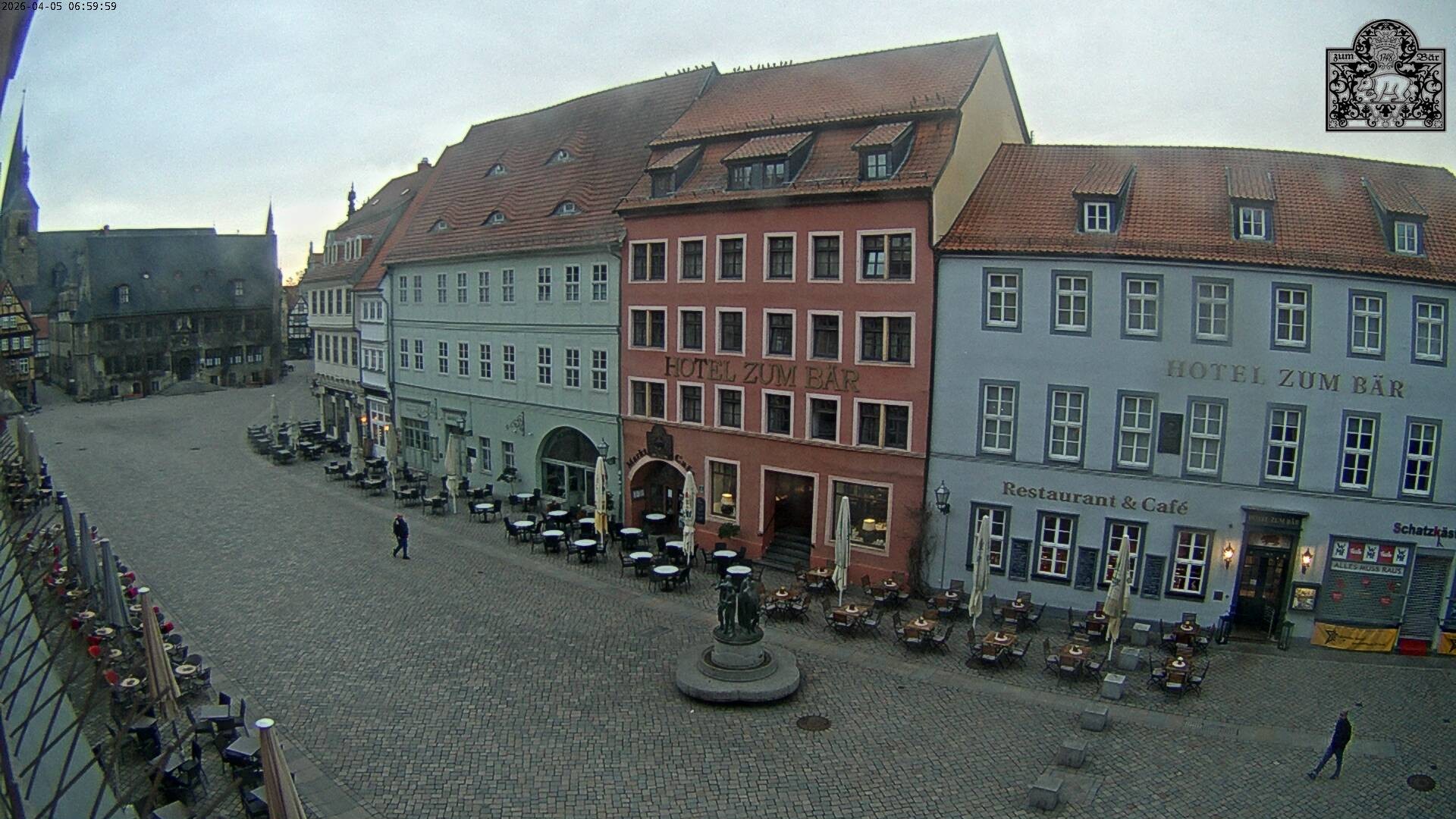 Archived image Webcam Quedlinburg: Market Place