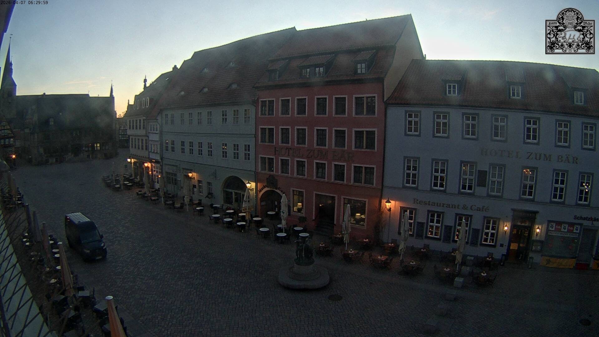 Archiv Foto Webcam Marktplatz Quedlinburg