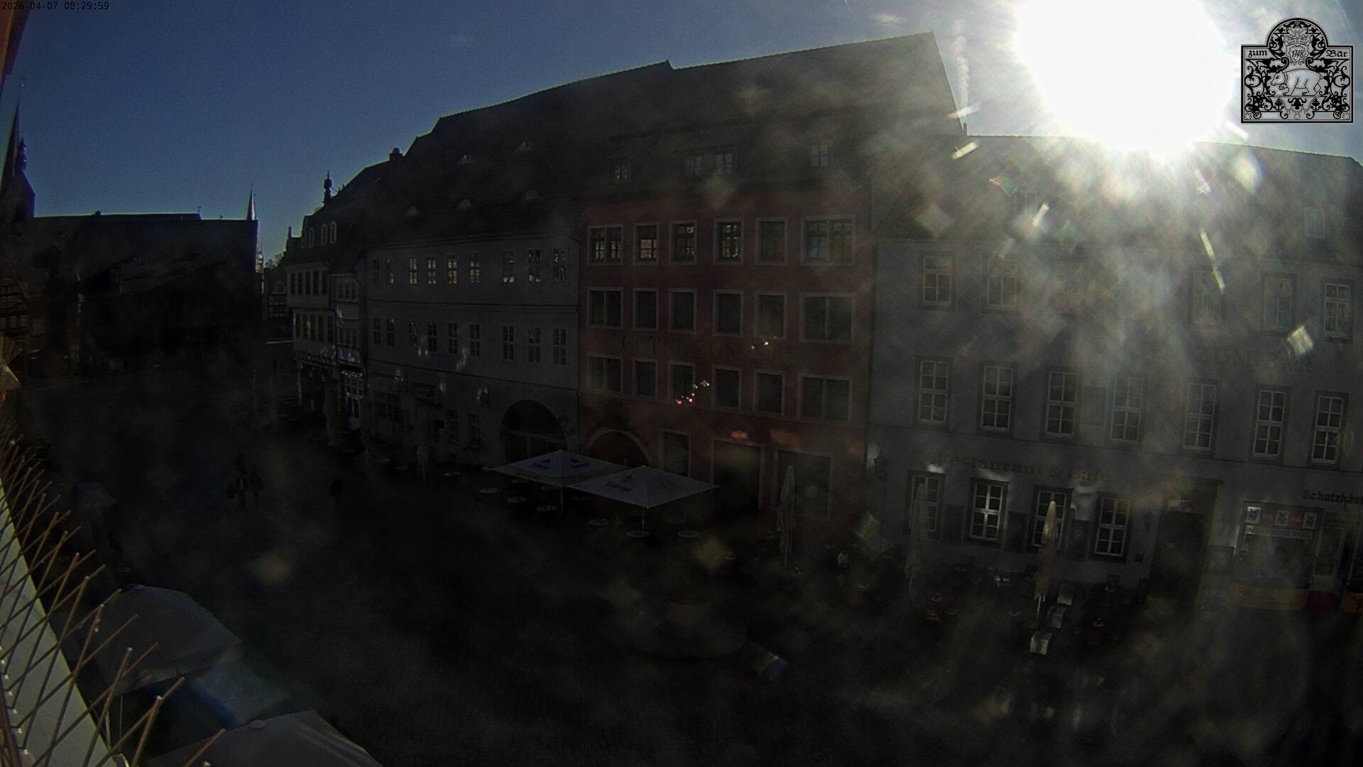 Archiv Foto Webcam Marktplatz Quedlinburg