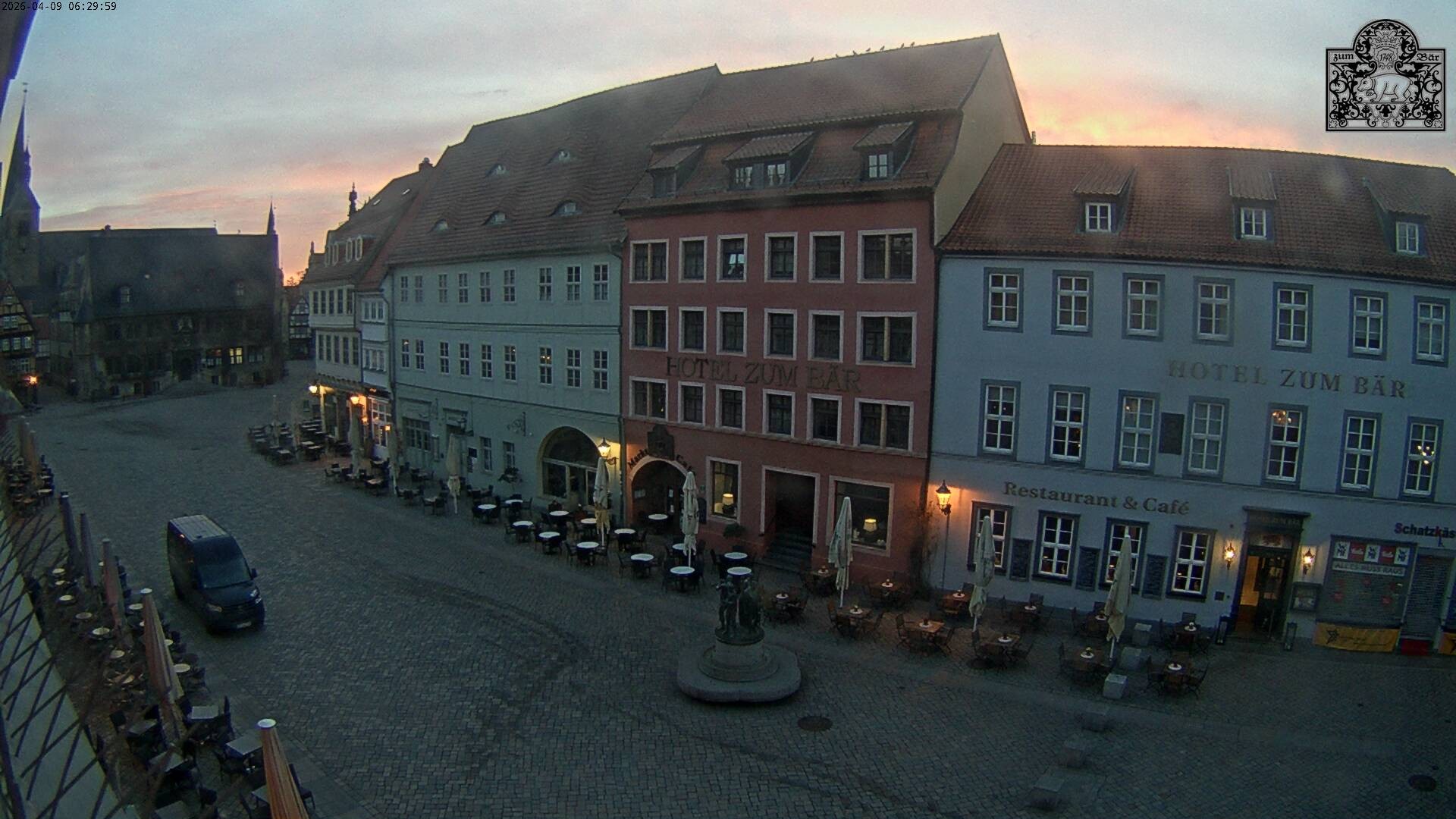 Archiv Foto Webcam Marktplatz Quedlinburg