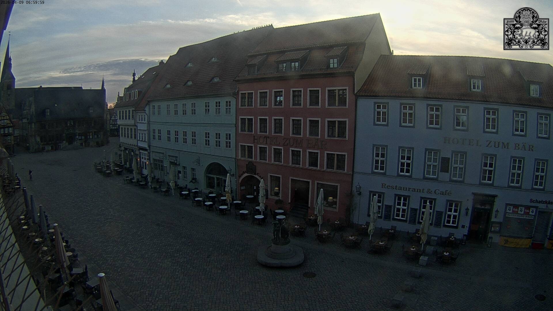 Archiv Foto Webcam Marktplatz Quedlinburg