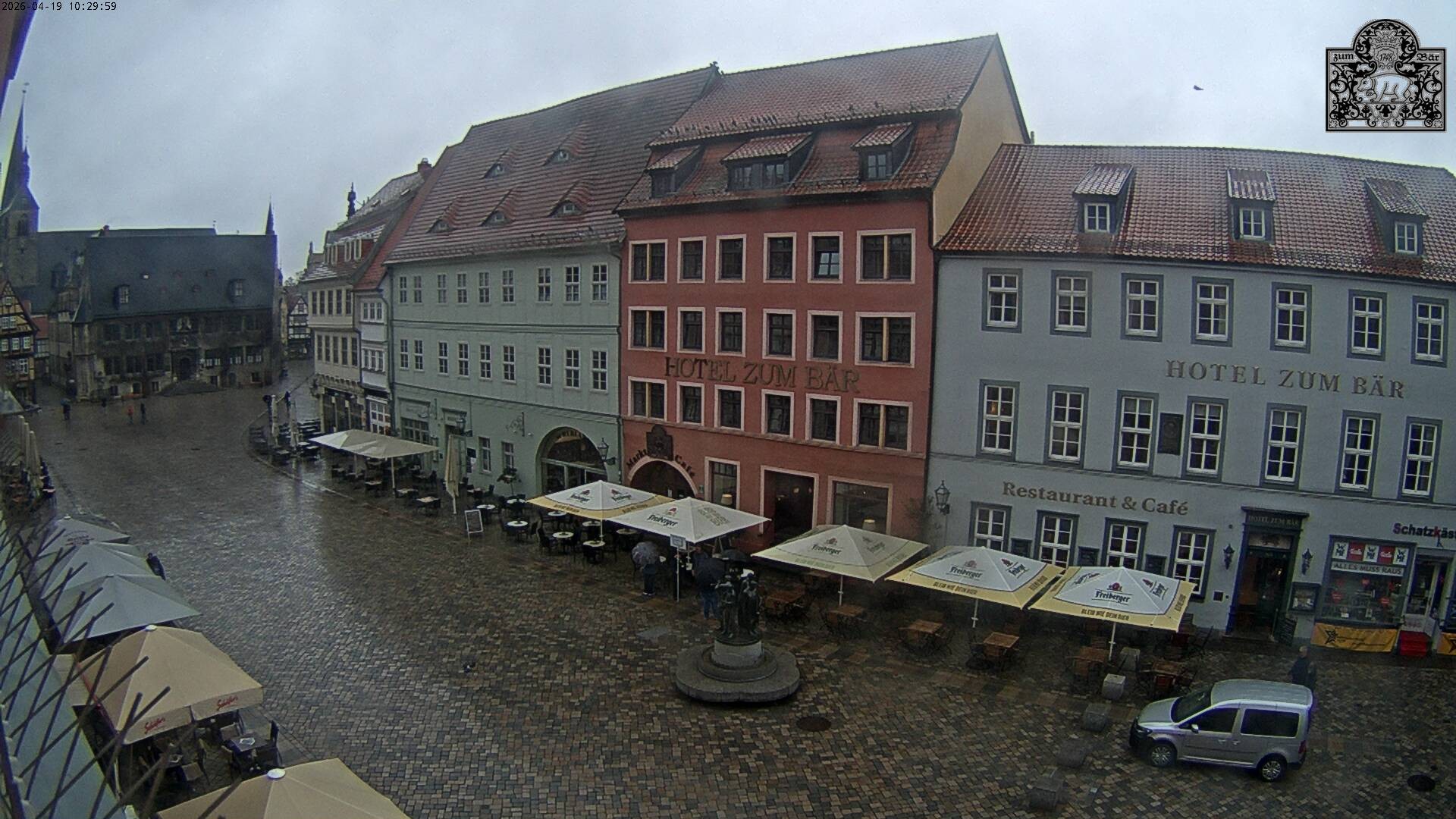 Archiv Foto Webcam Marktplatz Quedlinburg