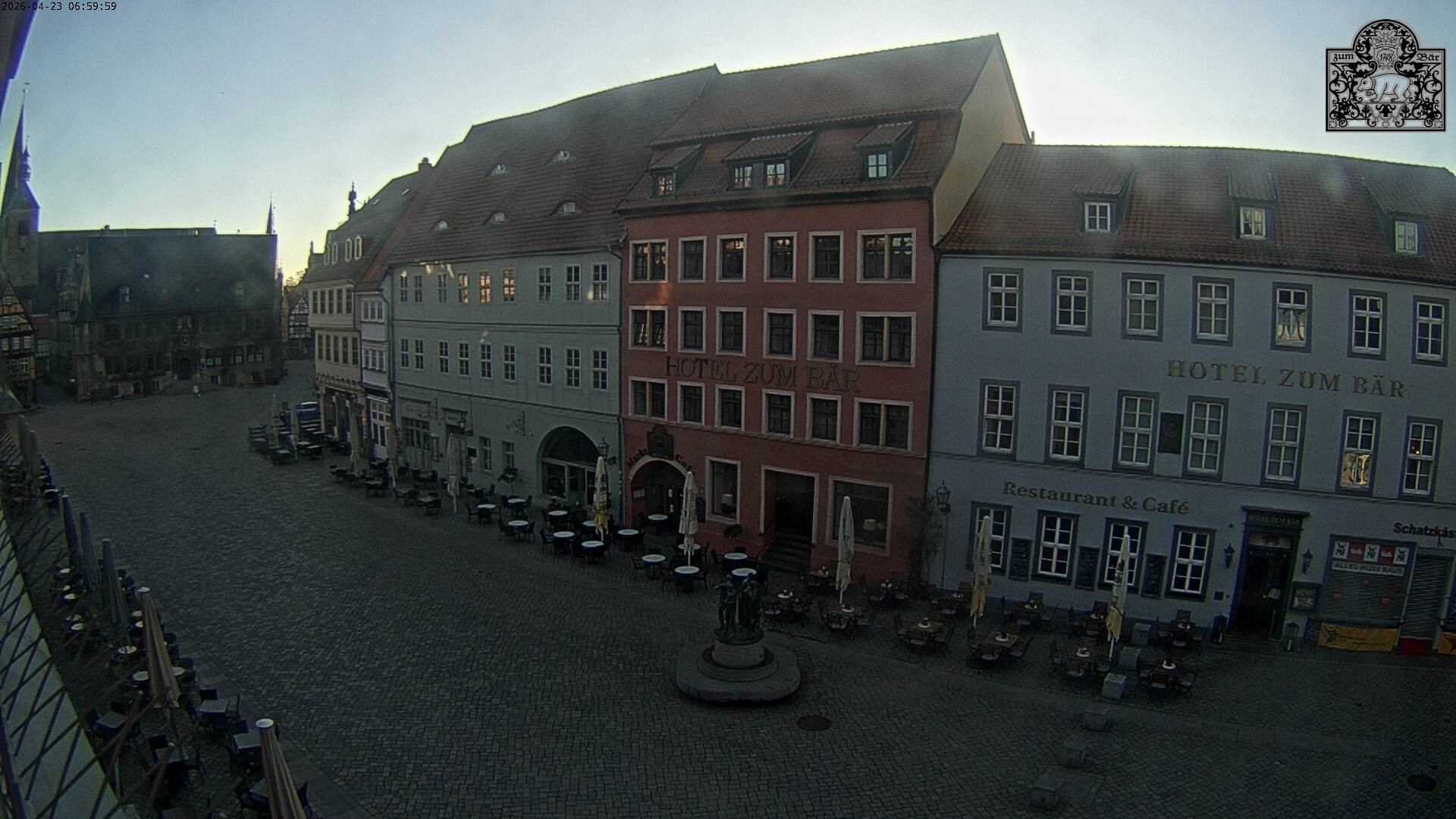 Archiv Foto Webcam Marktplatz Quedlinburg