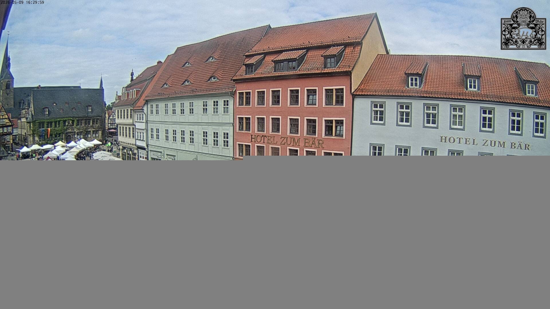 Archiv Foto Webcam Marktplatz Quedlinburg