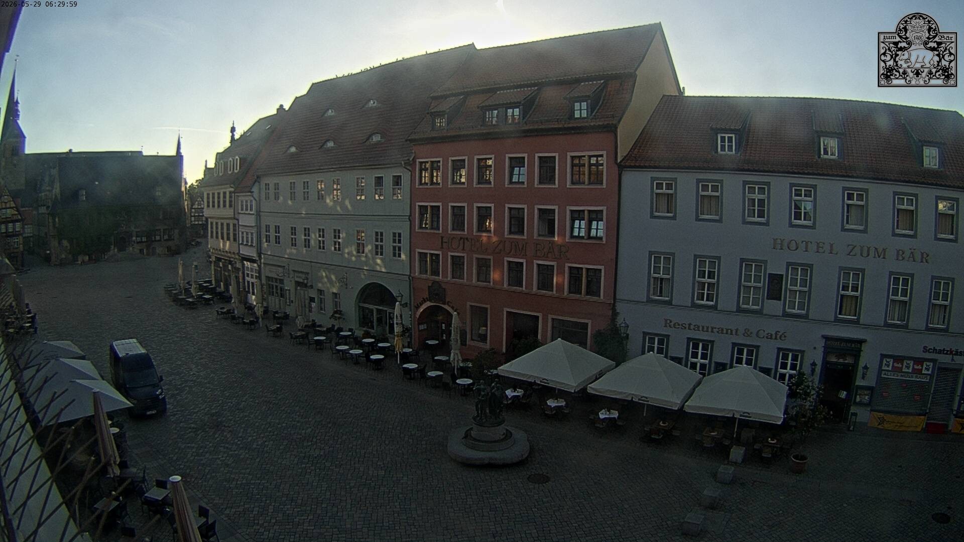 Archiv Foto Webcam Marktplatz Quedlinburg