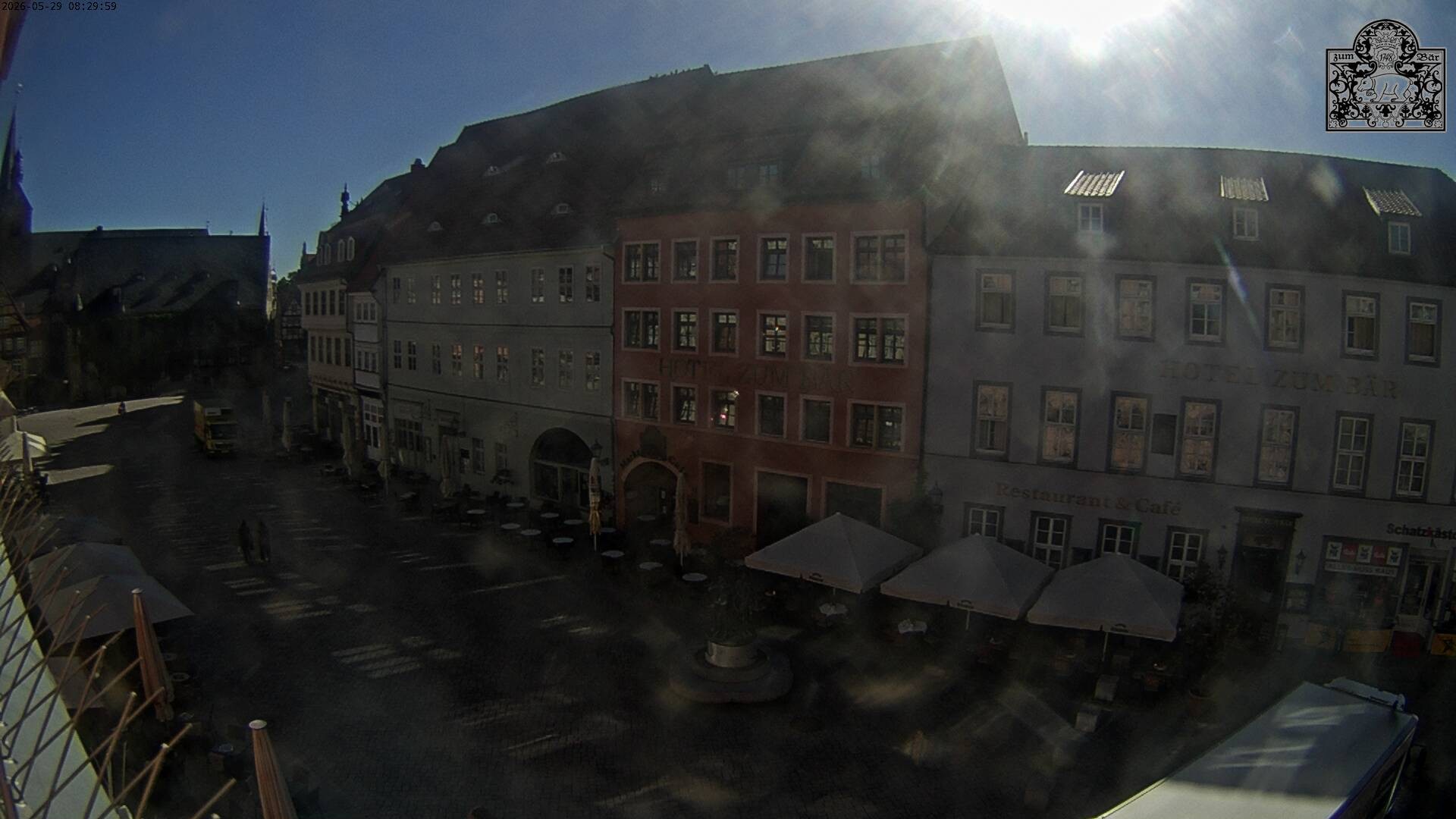 Archiv Foto Webcam Marktplatz Quedlinburg
