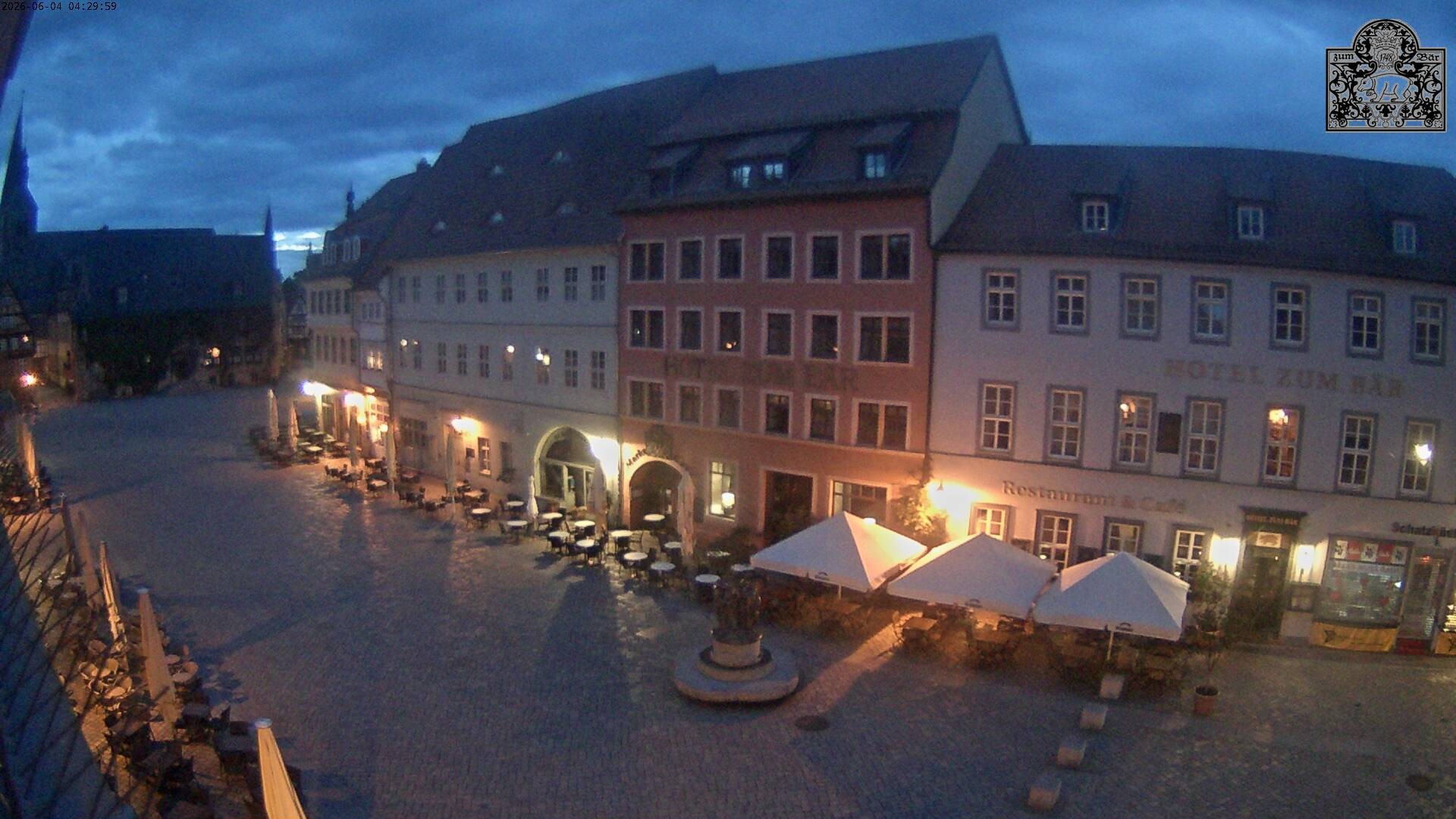 Archiv Foto Webcam Marktplatz Quedlinburg