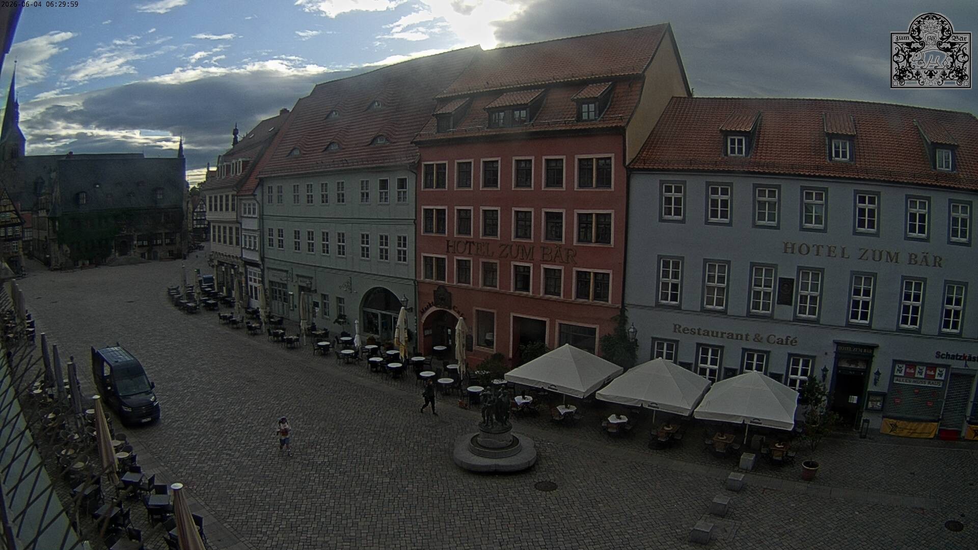 Archiv Foto Webcam Marktplatz Quedlinburg